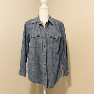 Chambray Banana Republic Shirt